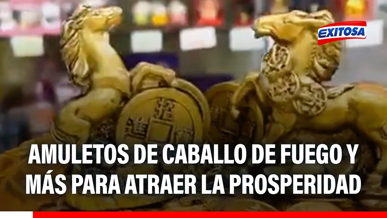 🔴🔵 Año Nuevo 2026: Amuletos de caballo de fuego son los más requeridos para la buena suerte