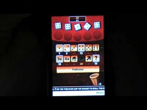 Iphone 3G Yahtzee Adventures game review