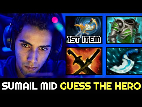 SUMAIL MID First Item Echo Sabre — Guess The Hero 7.27 Dota 2