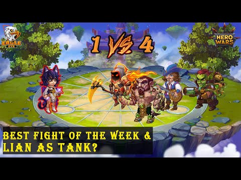 Best fight of the week & Lian as tank | Hero Wars