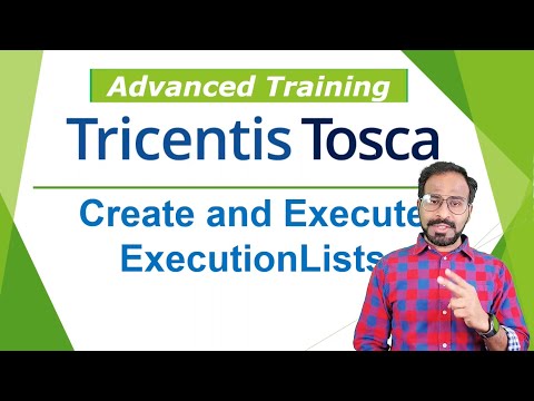 TRICENTIS Tosca 16.0 - Lesson 17 | Create Execution Lists | Link Test Cases to Execution Lists |
