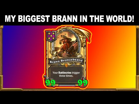MY BIGGEST TRIPLE BRANN EVER! | Christian Hearthstone Battlegrounds