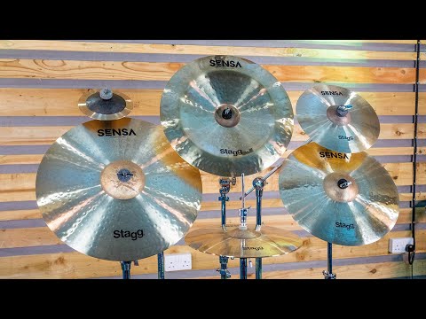 Stagg Sensa EXO Cymbals // Full Review & Demo...