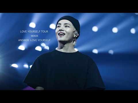 180929 ANSWER: LOVE YOURSELF @ BTS 방탄소년단 LYS LOVE YOURSELF TOUR NEWARK (V FOCUS)