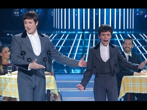 Daniel Diges y José Luis imitan a Joselito - Tu cara me suena mini
