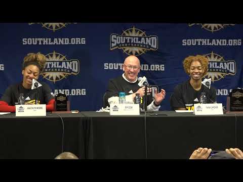 2022 Southland Women's Basketball Tournament Championship Game UIW Postgame Press Conference