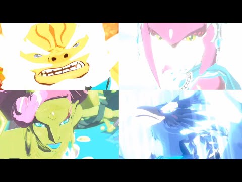 Age of Calamity - (Spoiler) The Champions Deaths Full Cutscene (The BoTW Timeline Version)