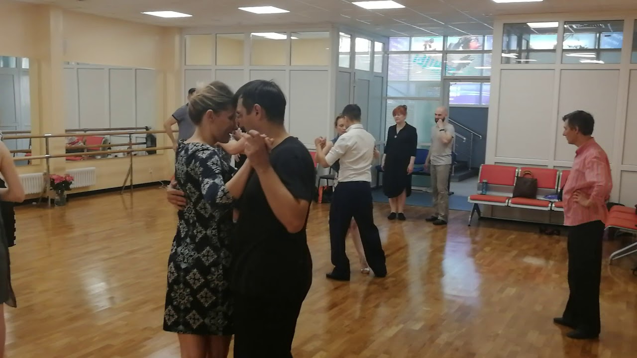 Мастер-классы Fernanda Grosso y Alejandro Ferreyra, 21 апреля 2019. VIgor Paskevich Tango.(1)