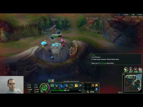 Zac vs Olaf, jungle, with commentary
