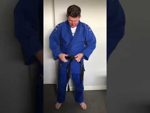 How to tie your Judo Belt