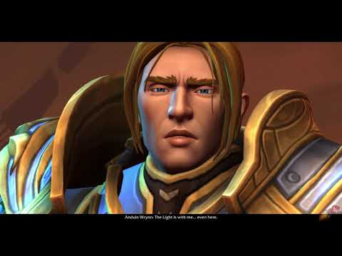 Anduin Holds the Line Cutscene - Shadowlands
