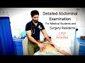 Abdominal Examination For Medical Students And Surgery Residents Dr Tayyab Riaz Ch