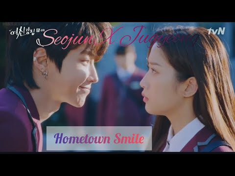Seojun X jugyeong ft Hometown Smile ( Nightcore)  | True beauty [+1×4]