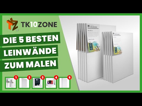 Die 5 besten Leinwände zum Malen