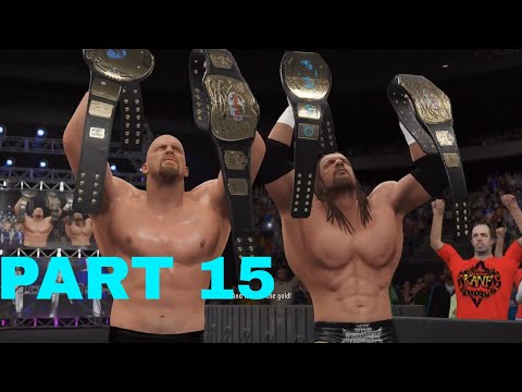 WWE 2K16 2K Showcase: Austin 3:16 Part 15 Backlash 2001 - Gameplay