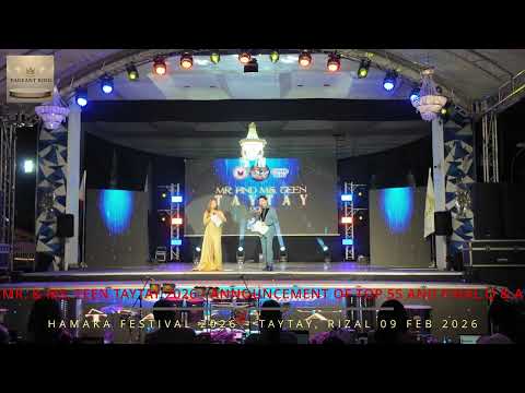 PARTE 8: 🧠 Domande e risposte finali: i 5 finalisti | Momenti salienti di Mr. & Ms. Teen Taytay 2026