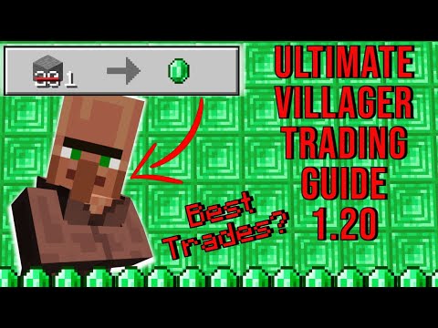 SamDeCam - Ultimate Minecraft Villager Trading Guide 1.20 BEST TRADES! Emeralds! l How to Cure Zombie Villagers
