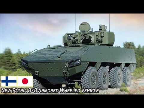 Finland is Testing Prototype of New Patria 8×8 armored wheeled vehicle!