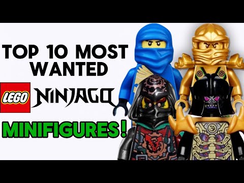 Top 10 Most Wanted LEGO Ninjago Minifigures!