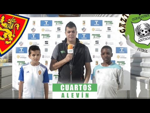 POST/ Real Zaragoza 4 - 1 Gazte Berriak / Alevín / 1/4 Final