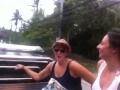 Truck Ride In Koh Tao With My Girls From GERMANY