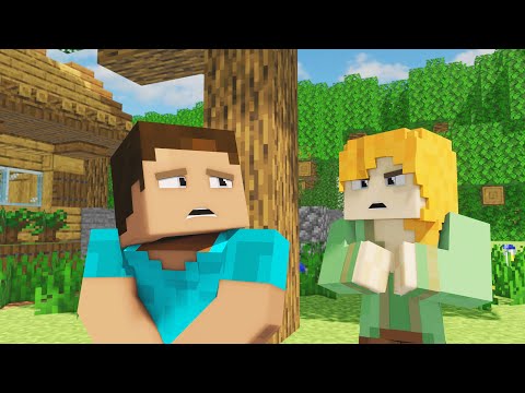 Daniel Grinberryall - Peeing - Alex and Steve Life (Minecraft Animation)