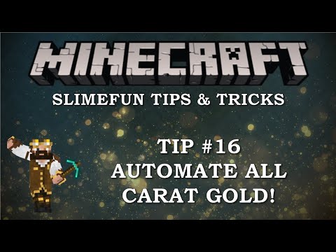Tips & Tricks #16 - Gold Refinery! Automate all Carat Gold!
