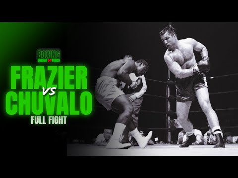 Joe Frazier vs George Chuvalo (NO SOUND) | Full Fight | Madison Sq. Garden | 23/7/1967