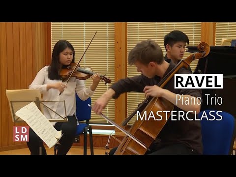 Ravel Piano Trio | LDSM 2017 Masterclass with the Gould Piano Trio