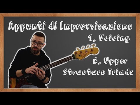 Lezioni di Basso 46 - Appunti di Improvvisazione vol 1-2