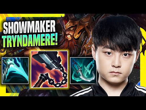 SHOWMAKER IS READY FOR TRYNDAMERE! - DK ShowMaker Plays Tryndamere Mid vs Zed! | Season 11