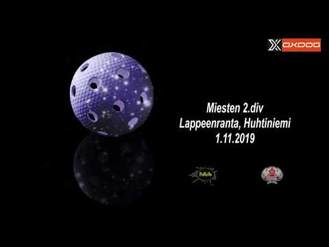 Miesten 2.div: PoNoVo vs Sudet SB 1.11.2019