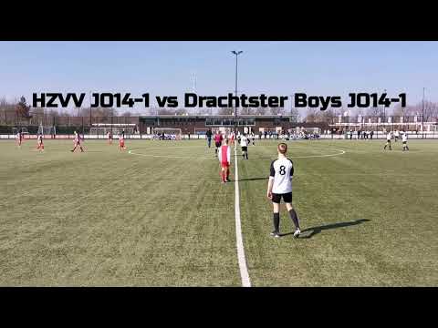 (21-22) HZVV JO14-1 vs Drachtster Boys JO14-1 (Hoofdklasse)