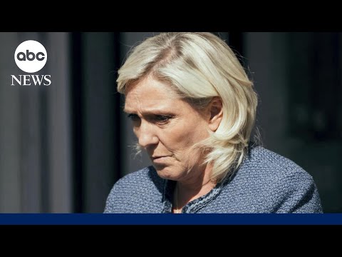 French far-right leader Marie Le Pen found guilty in embezzlement case