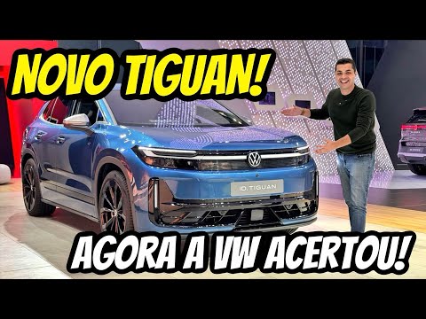 NOVO VW ID. TIGUAN - LANÇAMENTO! AGORA A VW ACERTOU!