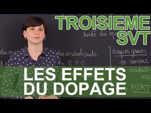 Les effets du dopage sur le corps humain - Les Bons Profs