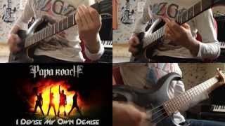 I Devise My Own Demise - Papa Roach ( Guitar &amp; Bass Cover + Tabs )