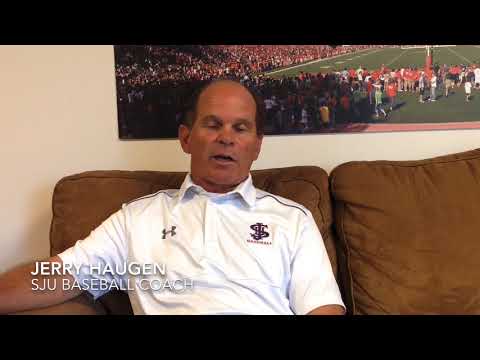 Interview w/SJU Baseball Coach Jerry Haugen - 2018 MIAC Tournament