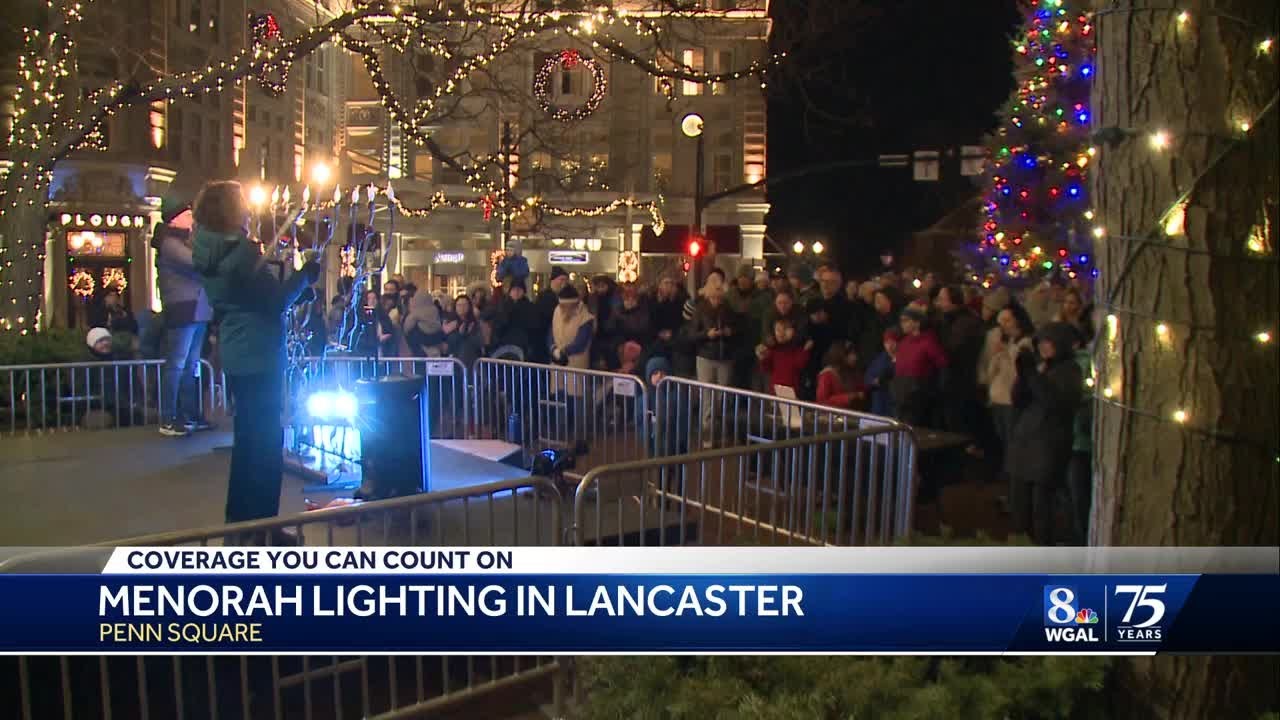 Christmas and Hanukkah overlap for first time in nearly 20 years; Lancaster Jewish community cele...