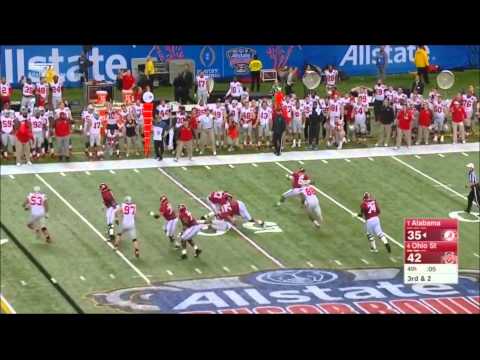 Cardale Jones Highlights vs Alabama (2015 Sugar Bowl)