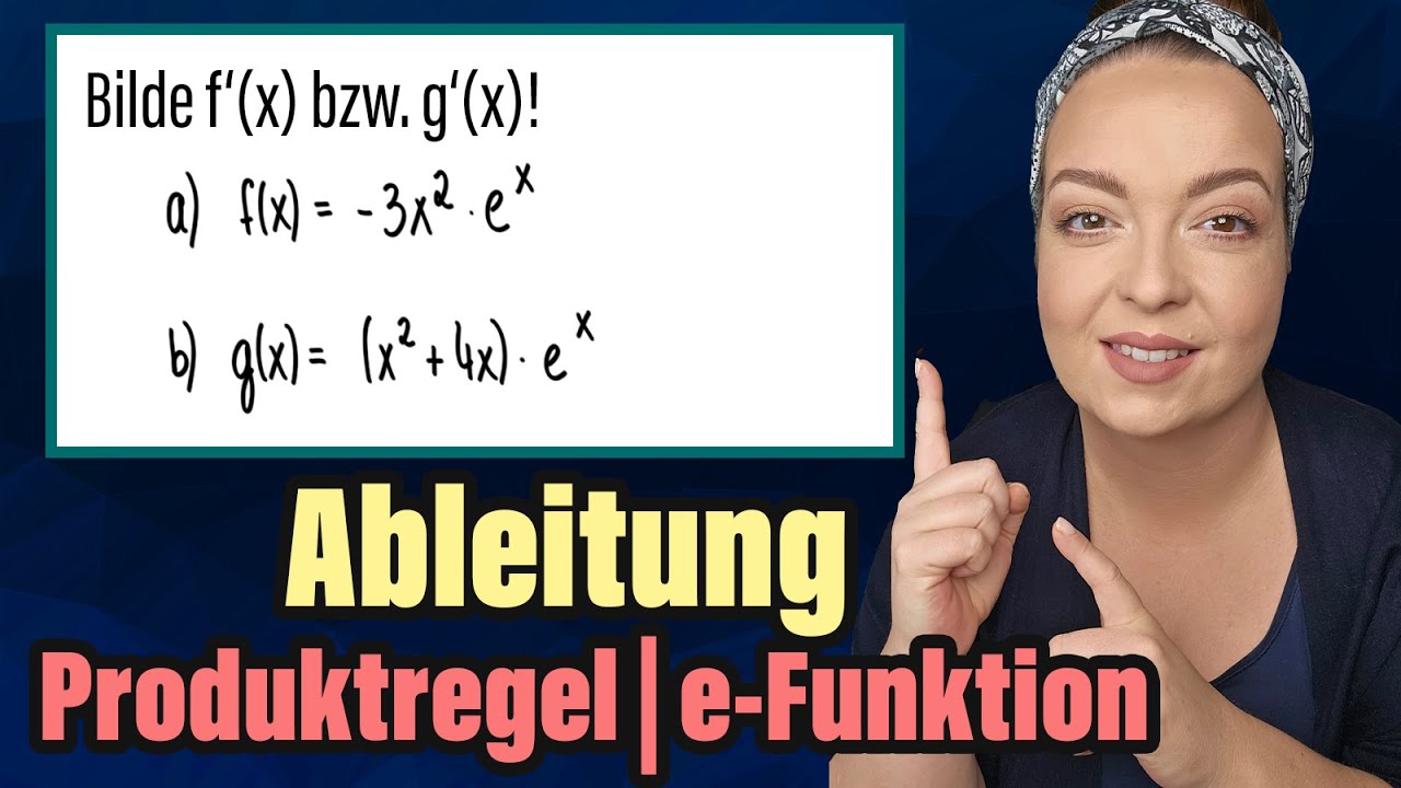 Schritt für Schritt zur Ableitung mit der Produktregel und e-Funktion