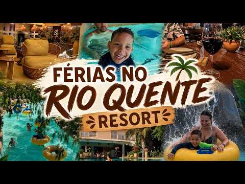 RIO QUENTE RESORTS | Hotel Refugio | Vlog de viagem | Vlog silencioso | O que fazer no Rio Quente GO