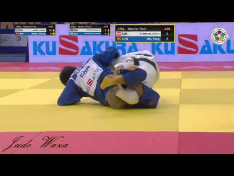 Judo IPPONS - Yang Liu - Chinggis Khan Judo Grand Prix Ulaanbaatar 2015