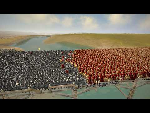 Can 3000 Spartans Defend the BRIDGE Against 18000 IMMORTALS - Total War ROME 2