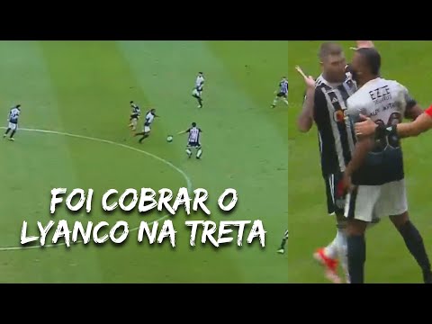 ALEX SANTANA MOSTROU MUITA RAÇA | Alex Santana vs Atlético-MG