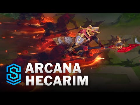 Arcana Hecarim Skin Spotlight - Pre-Release - League of Legends