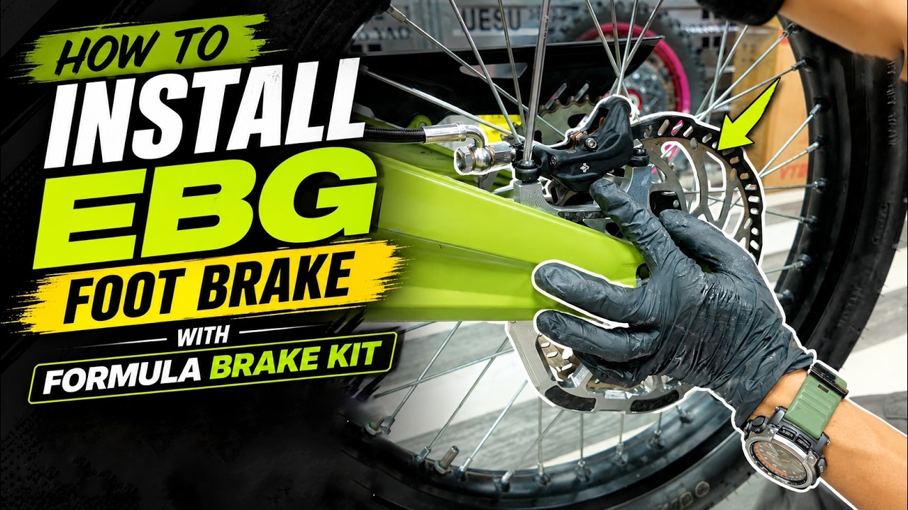 Installing EBG Foot Brake + Formula Brake Kit