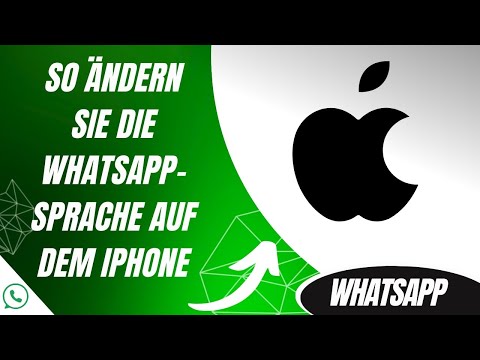 So ändern Sie die WhatsApp-Sprache auf dem iPhone