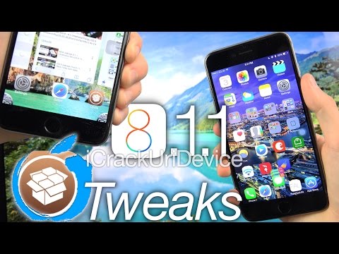 Top 8 Cydia Tweaks iOS 8 Jailbreak iOS 8.1.1 TaiG 2014 Best iPhone 6 Plus,6 & iPad Cool Tweak List