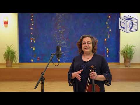 Virtueller Tag der offenen Tür - Krystyna Hüttner - Geige